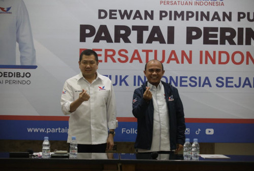 Pakar Politik Heri Budianto Dilantik HT Jadi Ketua Bidang Politik Partai Perindo