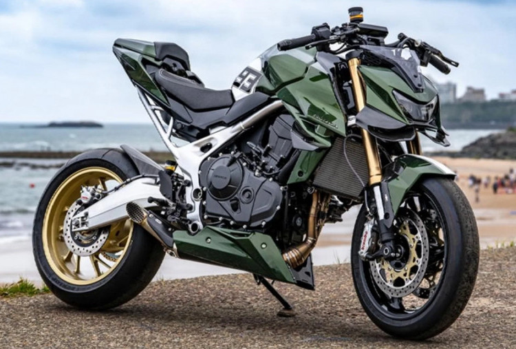 Honda CB750 Hornet Mugen Inovasi Desain Mototrofa Portugal, Juara Honda Customs 2026