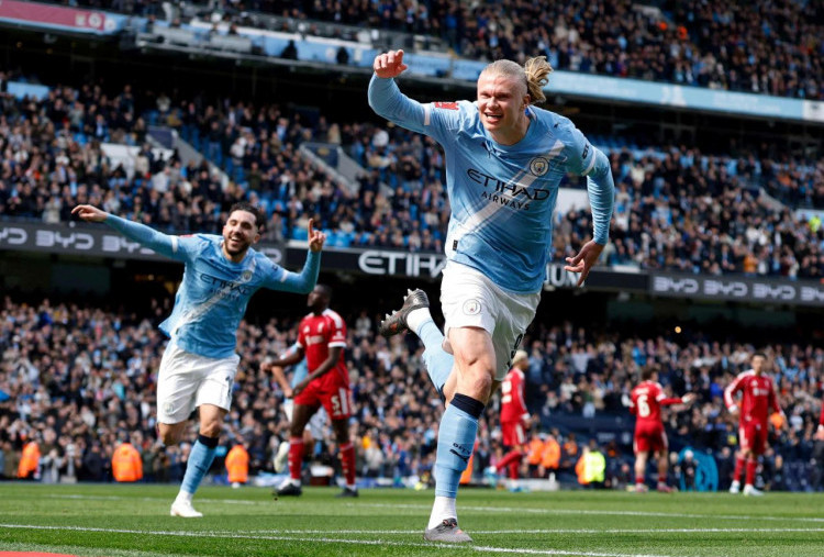 Man City Tendang Liverpool dari FA Cup, Haaland Bicara Ambisi Trofi