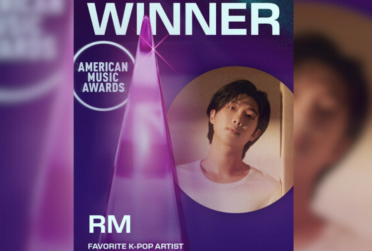 RM BTS Raih Artis K-Pop Favorit di American Music Awards 2025, Lanjutkan Tradisi BTS!