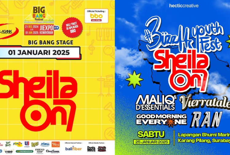 Jadwal Konser Sheila On 7 Januari 2025, Hadir di Jakarta hingga Surabaya Spesial Tahun Baru