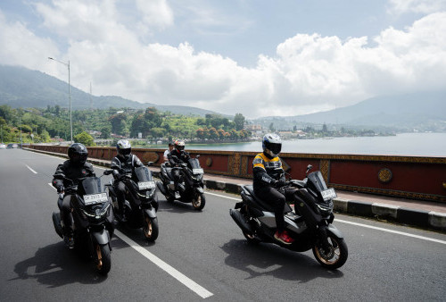 Etape 4 NMAX Tour Boemi Nusantara Sukses Finish di NTB, Siap Lanjut Jelajahi Sumatera