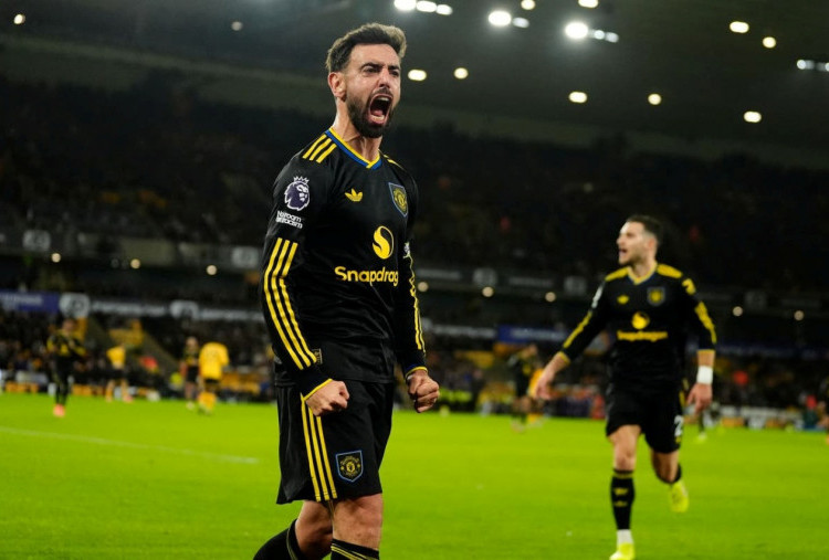 Wolves vs Man United 1-4, Brace Bruno Fernandes Antar Setan Merah Naik ke Papan Tengah