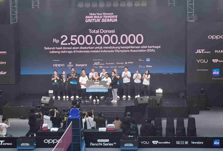 OPPO Indonesia Sumbang Donasi Rp2,5 Miliar untuk Kesejahteraan Atlet Peraih Emas Olimpiade