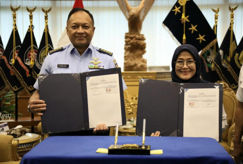 AirNav Indonesia dan TNI AU Kerjasama Peningkatan Pelayanan dan Keamanan Penerbangan
