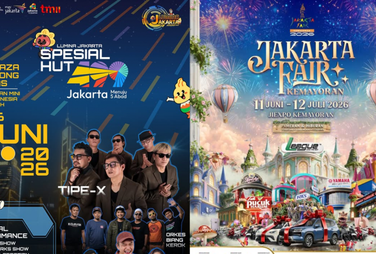 8 Event HUT ke-499 Jakarta Juni 2026, Diskon Besar-Besaran di Mall hingga Jakarta Fair