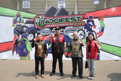 Menpora Buka Festival Indofest 2023, Pameran Pecinta Olahraga Outdoor Hadir di Istora Senayan