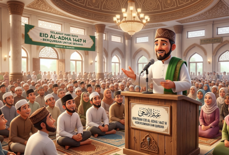 Teks Khutbah Idul Adha 2026 PDF Resmi Kemenag dan Muhammadiyah, Solusi untuk Khatib Ceramah