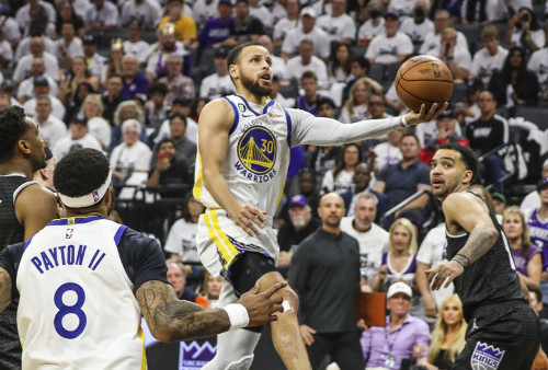 Hasil NBA Playoffs: Warriors Kalahkan Kings, Melaju ke Semifinal Wilayah Tantang LA Lakers