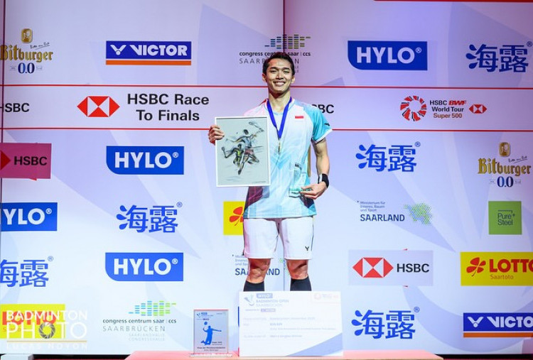 Jonatan Christie Jadi Juara Hylo Open 2025, Gelar Ketiga di Empat Turnamen Terakhir