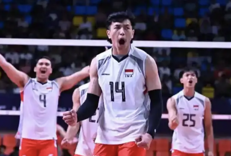 Ganas! Timnas Voli Indonesia Hancurkan Kamboja 3-0, Farhan Halim Tampil Menggila di SEA V League 2026