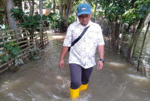 Sudah Sepekan Banjir di Cikande Belum Surut, 80 Rumah Masih Terendam 