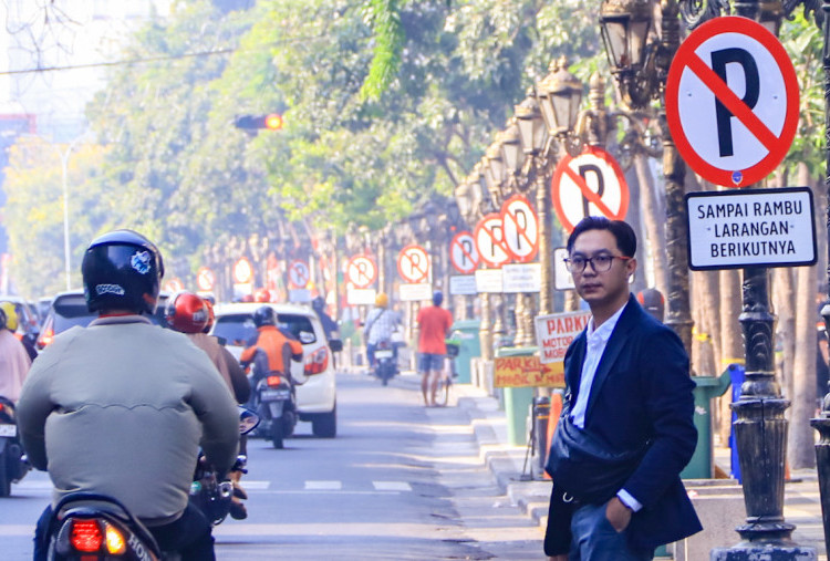 Larangan Parkir Jalan Tunjungan Berlaku Permanen, Kini Ramah Pejalan Kaki
