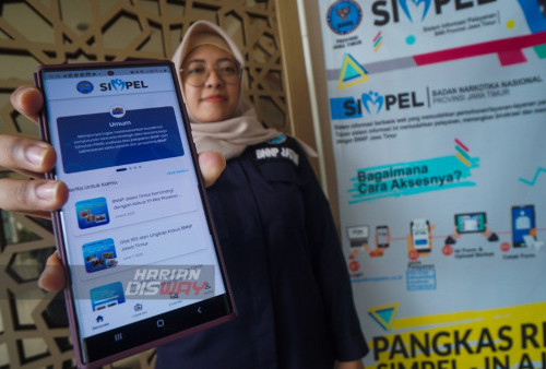 Permudah Pelayanan, BNNP Jatim Kembangkan Aplikasi SIMPEL