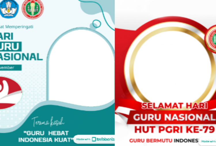 50 Link Twibbon Hari Guru Nasional 2024 Terbaru Lengkap Ucapan, Yuk Unggah di Medsos!