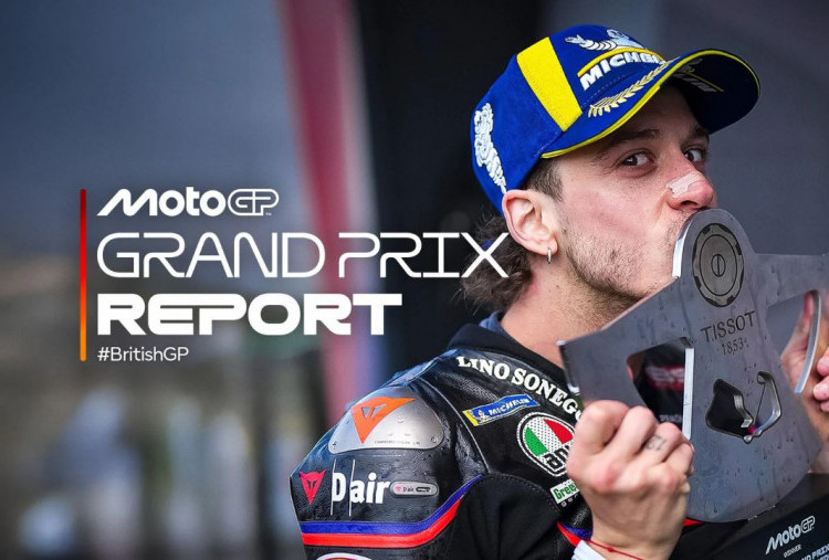 Marco Bezzecchi Juara MotoGP Silverstone 2025, Quartararo Gagal karena Masalah Teknis