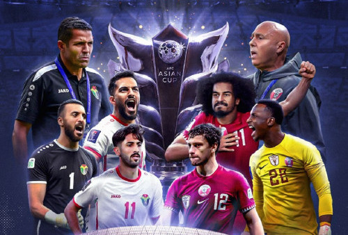 Link Live Streaming Final Piala Asia: Yordania vs Qatar, Jalan The Maroons Back to Back Champions?