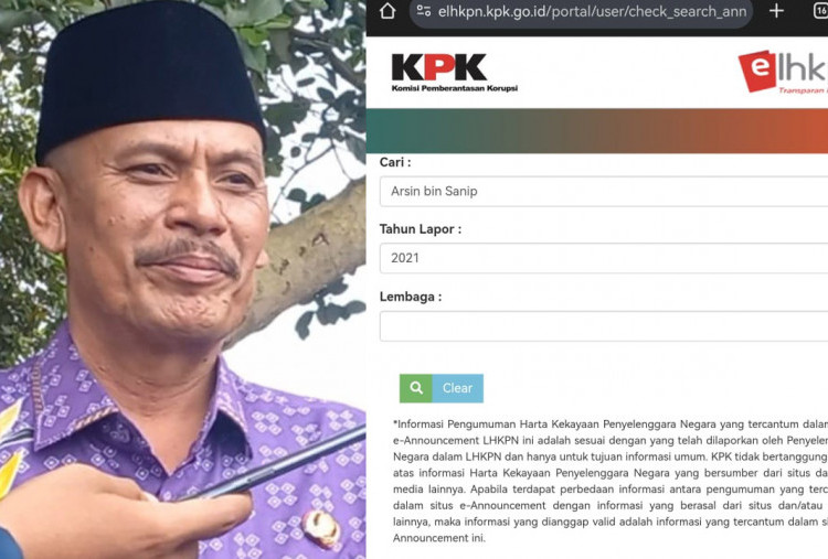 LHKPN Kades Kohod Arsin Tak Ditemukan, KPK Angkat Bicara 