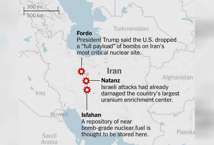 Amerika Serikat Serang Situs Nuklir Iran, Donald Trump Langsung Minta Damai