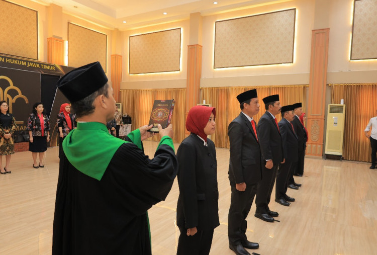 Kakanwil Kemenkum Jatim Haris Sukamto Pimpin MKNW Jatim, Janjikan Penegakan Etik Tanpa Kompromi