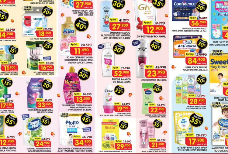 Promo JSM Superindo Hari Ini 2 November 2025, Awal Bulan Hemat Belanja Detergen Rp11 Ribuan