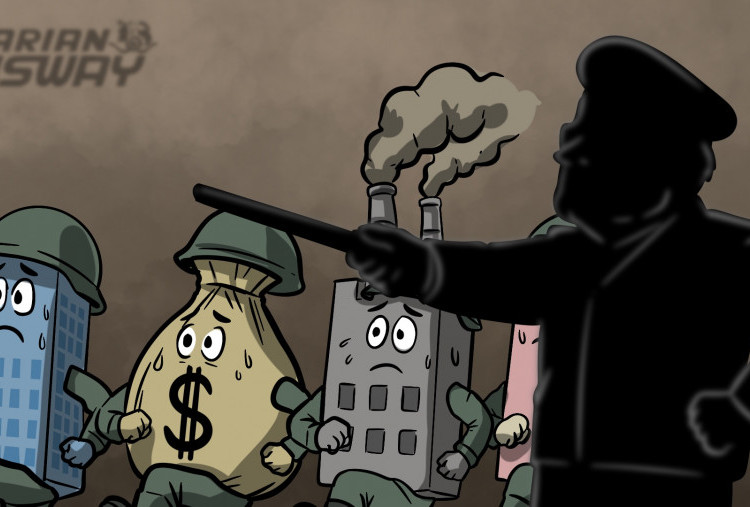 Military Capitalism: Saat Kapitalisme Disuruh Baris-berbaris