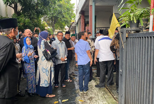 Rumah Duka Mantan Menteri Agraria dan Tata Ruang, Ferry Mursyidan Baldan Sudah Dipenuhi Pelayat