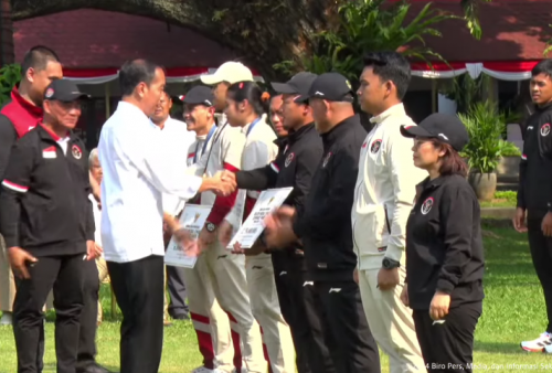 Jokowi Beri Bonus Rp 6 Miliar untuk Atlet Peraih Medali Emas Olimpiade Paris 2024