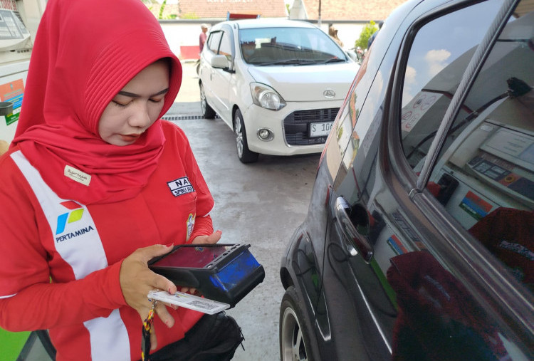 Uji Coba QR Code di SPBU Tuban Berlangsung Hampir Sebulan, Cegah Penimbunan BBM