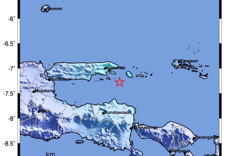Gempa M5,0 Guncang Sumenep dan Sapudi, BMKG Pastikan Tak Berpotensi Tsunami