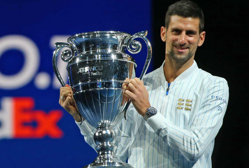 Novak Djokovic Peringkat 1 Tenis Dunia Mengalahkan Steffi Graf