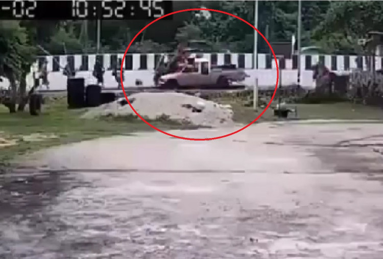 Detik-detik Bocah 11 Tahun Tabrak Biksu di Thailand Terekam CCTV, 9 Orang Meninggal Dunia