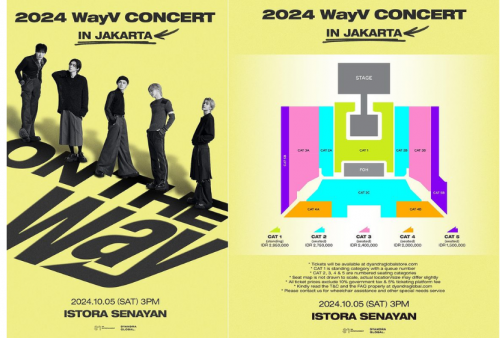 Harga Tiket Konser WayV di Jakarta 5 Oktober 2024, Mulai Rp1,5 Juta