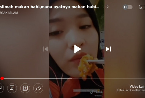 Habis Rendang, Munculah Wanita Berhijab Pamer Makan Babi, Eh Malah Dia Pertanyakan Ayat Alquran