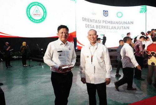 Bupati Enos Hadiri Munas Pertama AKPSI di Jakarta 