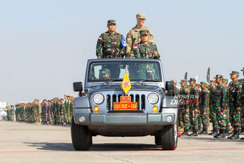 Upacara pembukaannya  dilaksanakan pada Senin, 26 Agustus 2024, di Baseops Pangkalan Udara TNI Angkatan Laut Juanda, dengan inspektur upacara Wakil Komandan Kodiklat TNI Marsekal Muda TNI Widyargo Ikoputra dan Mayjen Joseph R. Harris II, Komandan Hawaii Air National Guard. (Foto: Moch Sahirol Layeli)