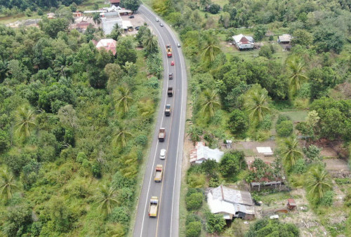 Silahkan Lewat Jalan Lintas Tengah Sumatera, Jalur Alternatif Non Tol Lampung - Bengkulu Sudah Terhubung