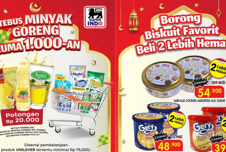 Promo Superindo Hari Ini Terbaru 8 Maret 2026, Tebus Minyak Goreng Cuma Rp1.000-an