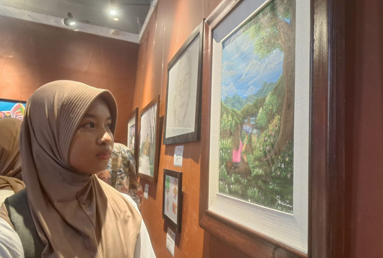 YKAI Gelar Pameran Lukisan Anak Terima Kasih Ayah Bunda di Surabaya