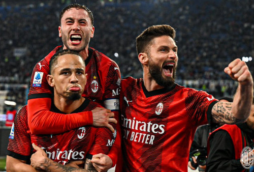 Fulltime Lazio vs Milan 0-1: Drama 3 Kartu Merah, Rossonerri Menang Settingan?