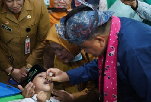 Jutaan Anak Sudah Diimunisasi Polio di 3 Provinsi, Ini Rinciannya