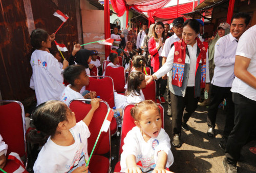 Menyambut Hari Anak Nasional (HAN) yang akan diperingati pada 23 Juli mendatang, Kementerian Pemberdayaan Perempuan dan Perlindungan Anak (Kemen PPPA) melaksanakan Jelajah Sahabat Perempuan dan Anak (SAPA) di 11 (sebelas) titik di wilayah Jakarta, Depok, Tangerang, dan Bekasi secara serentak pada Rabu (3/7). Foto:Raka Denny/Harian Disway