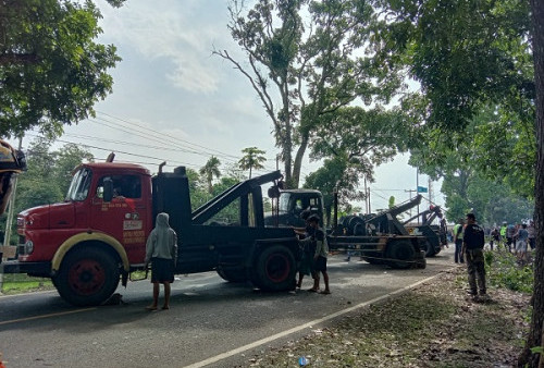 Tiga Mobil Derek Diturunkan untuk Evakuasi Bus dari Jurang di Rajapolah, Kapolresta: Korban Meninggal 3 Orang