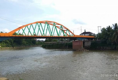 Jembatan Ogan Satu Menjadi Logo HUT OKU ke-112