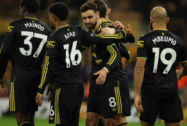 Rating Pemain Man United yang Cukur Wolves 4-1, Kapten Bruno Terbaik!