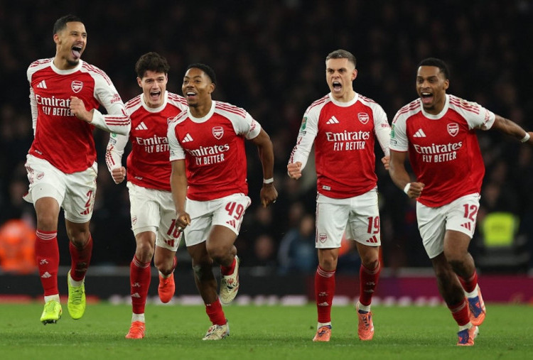 Arsenal vs Crystal Palace 1-1 (Pen 8-7), The Gunners Lolos ke Semifinal Carabao Cup