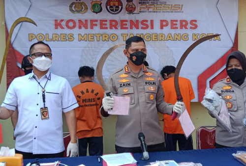 Garong, Anggota Gengster di Tangerang Kini Dibekuk Polisi