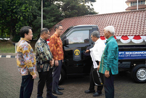 Sokonindo Automobile Donasikan DFSK Super Cab Kepada Universitas Indonesia