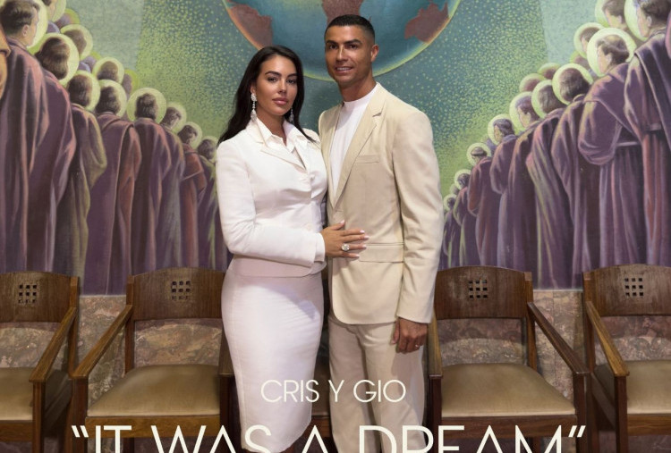Di Balik Pernikahan Cristiano Ronaldo-Georgina, Ucap Janji Suci di Rumah Sendiri