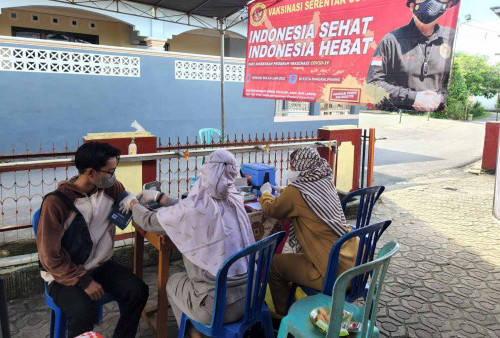 Kasus Nasional Kian Menanjak, Binda Babel Gencarkan Vaksinasi Covid-19 di Tujuh Kabupaten/Kota